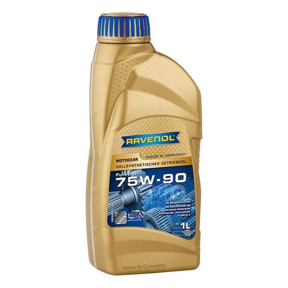 Трансмиссионное масло RAVENOL Motogear SAE 75W-90 GL-4 (1л), фото 