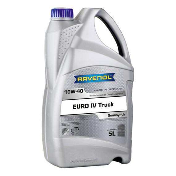 Моторное масло RAVENOL Euro IV Truck SAE 10W-40 (5л), фото 