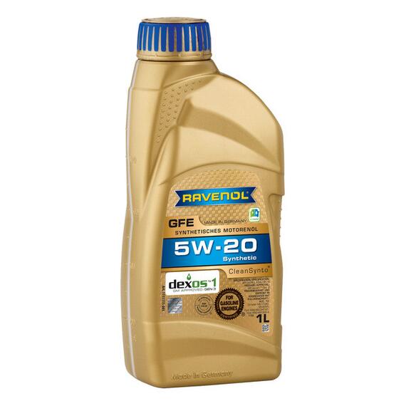 Моторное масло RAVENOL GFE SAE 5W-20 (1л), Объем, л: 1, фото 