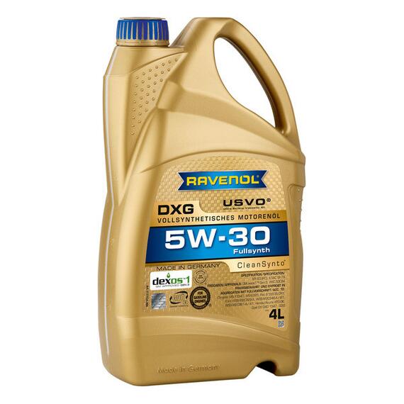 Моторное масло RAVENOL DXG SAE 5W-30 (4л), Объем, л: 4, фото 