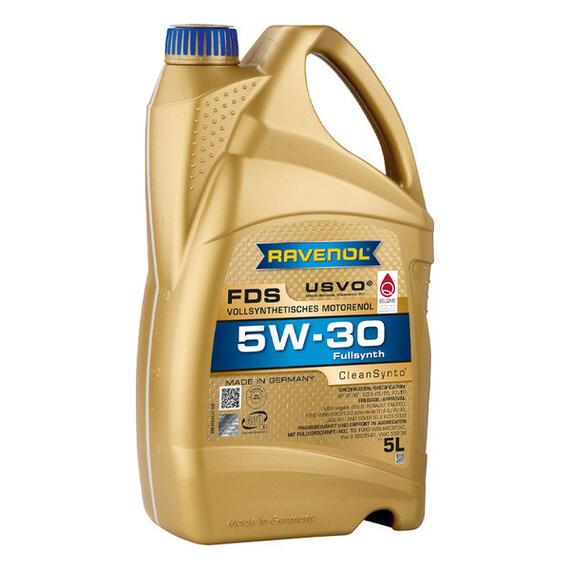 Моторное масло RAVENOL FDS SAE 5W-30 (5л), Объем, л: 5, фото 
