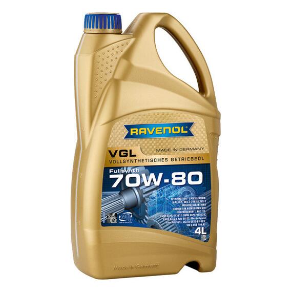 Трансмиссионное масло RAVENOL VGL SAE 70W-80 (4л), фото 