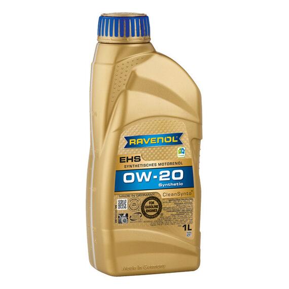 Моторное масло RAVENOL EHS SAE 0W-20 (1л), Объем, л: 1, фото 