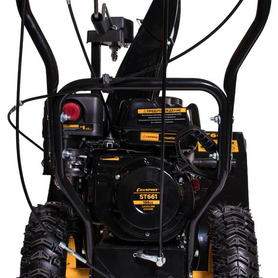 Снегоуборщик бензиновый CHAMPION ST661, фото , изображение 6