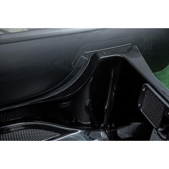 Надувная лодка РИБ RiverBoats RB 380 Встроенный рундук (черно-красный), Цвет: черно-красный, фото , изображение 15