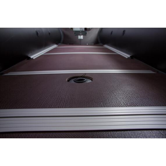 Надувная лодка RiverBoats RB 410 Киль (черно-оранжевый), Цвет: черно-оранжевый, фото , изображение 9