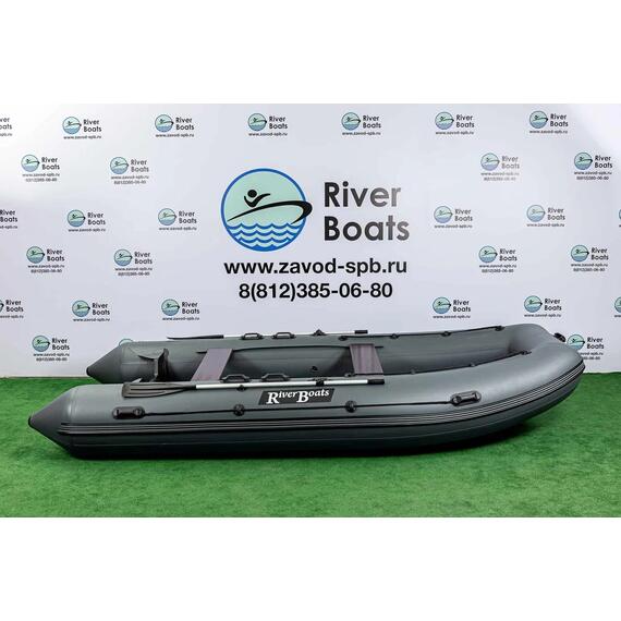 Надувная лодка RiverBoats RB 490 Киль (графит), фото , изображение 4