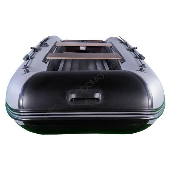 Надувная лодка RiverBoats RB 320 НДНД Лайт (черно-серый), Цвет: черно-серый, Материал: 900 гр/м2, фото , изображение 5