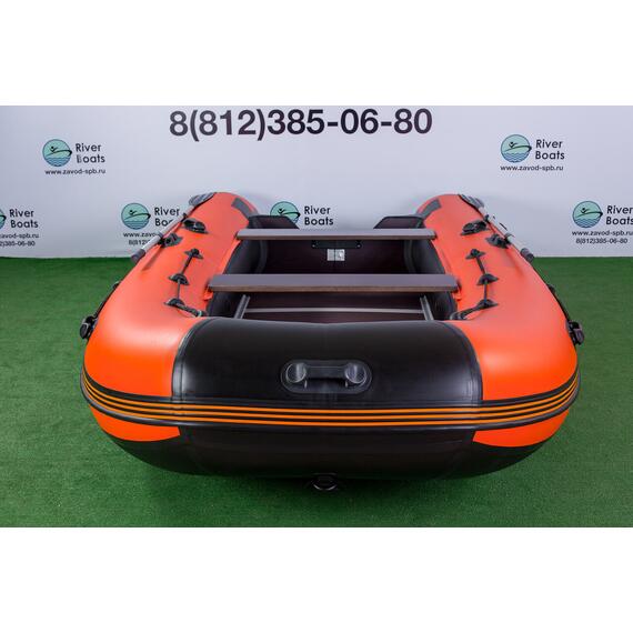 Надувная лодка RiverBoats RB 430 Киль (черно-синий), Цвет: черно-синий, фото , изображение 4