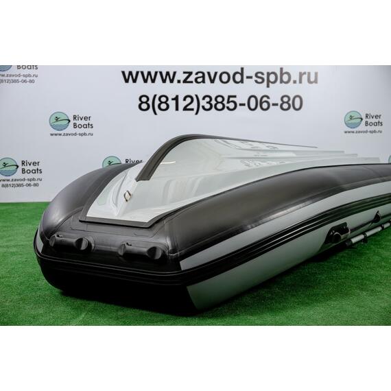 Надувная лодка РИБ RiverBoats RB 380 (серо-оранжевый), Цвет: серо-оранжевый, фото , изображение 11