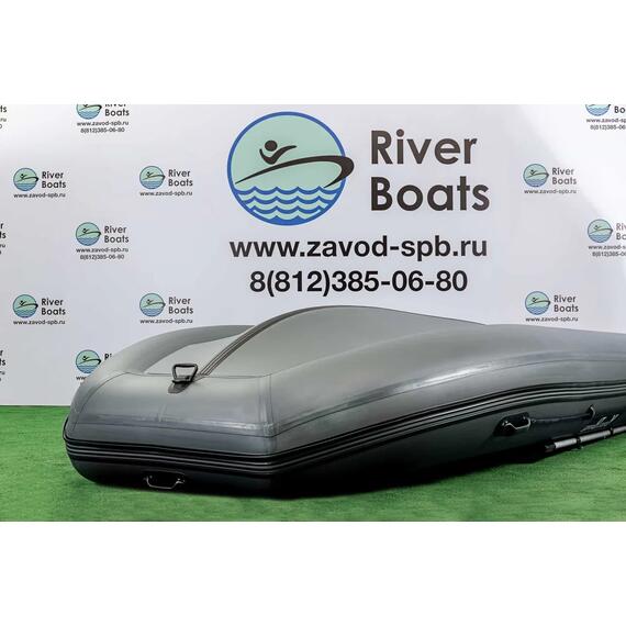 Надувная лодка RiverBoats RB 490 Киль (графит), фото , изображение 5