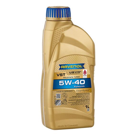 Моторное масло RAVENOL VST SAE 5W-40 (1л), Объем, л: 1, фото 