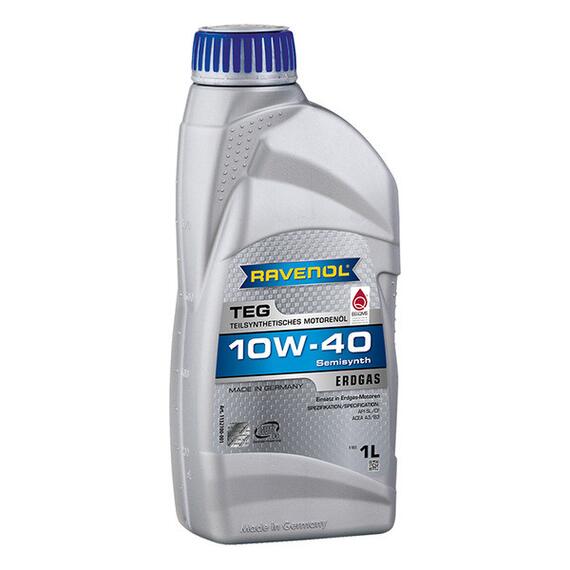 Моторное масло RAVENOL TEG 10W-40 (1л), Объем, л: 1, фото 
