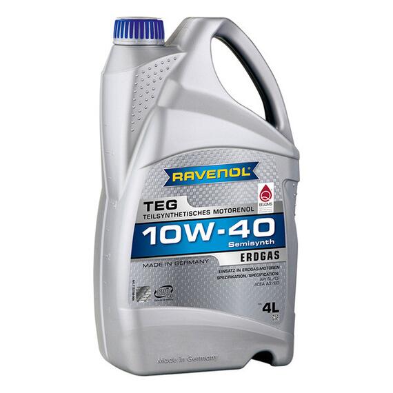 Моторное масло RAVENOL TEG 10W-40 (4л), Объем, л: 4, фото 