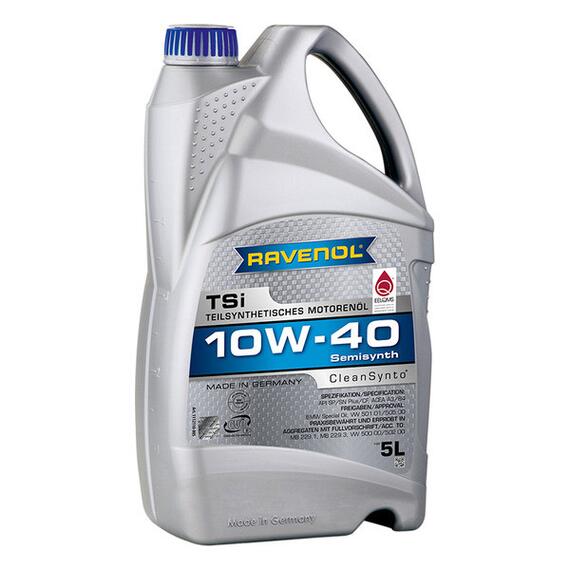 Моторное масло RAVENOL TSI SAE 10W-40 (5л), Объем, л: 5, фото 