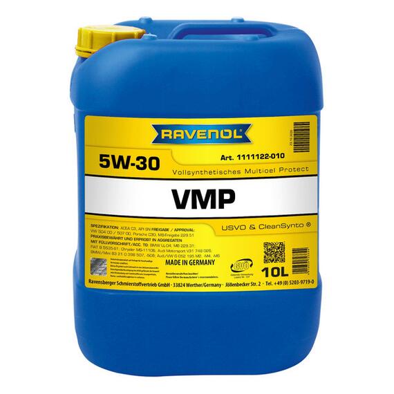 Моторное масло RAVENOL VMP SAE 5W-30 (10л), Объем, л: 10, фото 