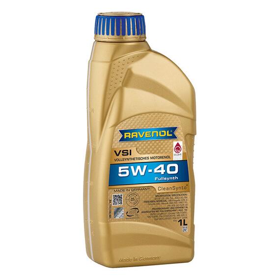 Моторное масло RAVENOL VSI SAE 5W-40 (1л), Объем, л: 1, фото 