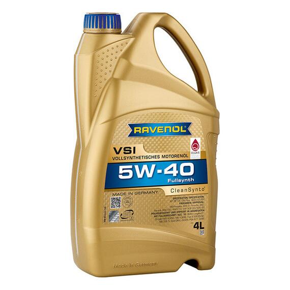 Моторное масло RAVENOL VSI SAE 5W-40 (4л), Объем, л: 4, фото 