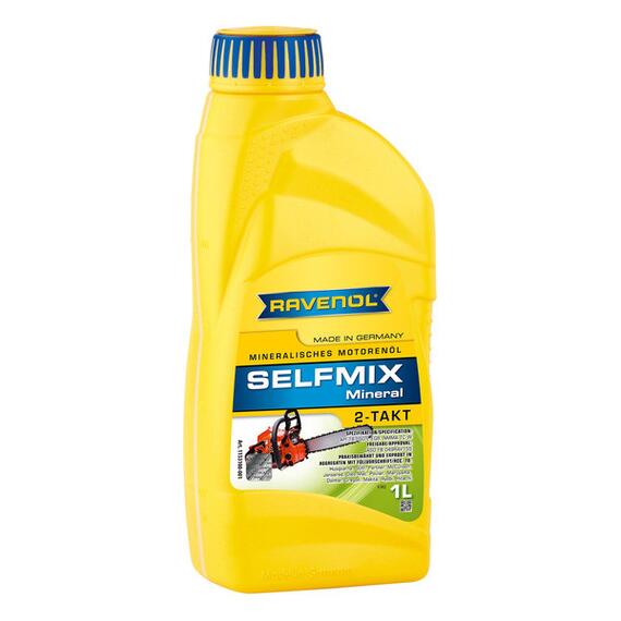 Моторное масло для 2-Такт RAVENOL Selfmix 2T (1л), Объем, л: 1, фото 