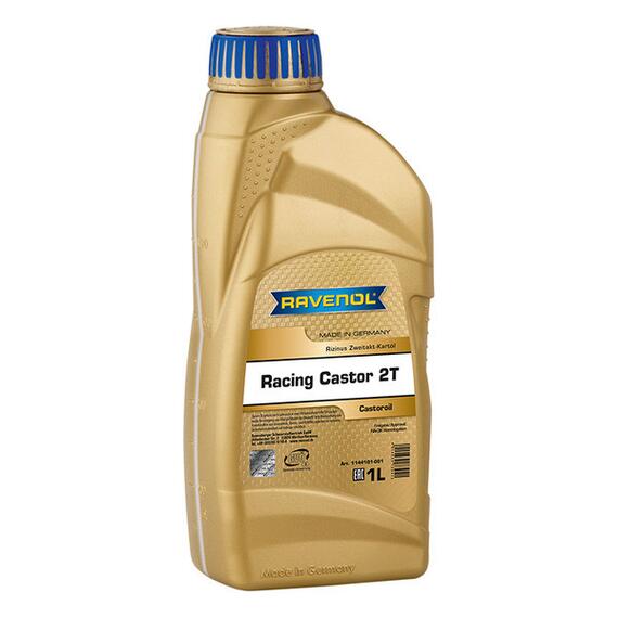 Моторное масло для 2-Такт картов RAVENOL Racing Castor 2T (1л), фото 