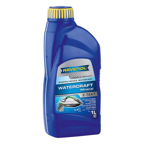 Моторное масло для 2-Такт RAVENOL WATERCRAFT Mineral 2-Takt (1л), Объем, л: 1, фото 