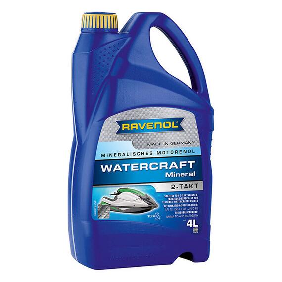 Моторное масло для 2-Такт RAVENOL WATERCRAFT Mineral 2-Takt (4л), Объем, л: 4, фото 