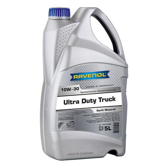 Моторное масло RAVENOL UDT Ultra Duty Truck SAE 10W-30 (5л), Объем, л: 5, фото 