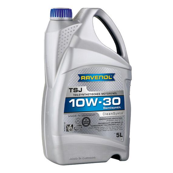 Моторное масло RAVENOL TSJ SAE 10W-30 (5л), Объем, л: 5, фото 