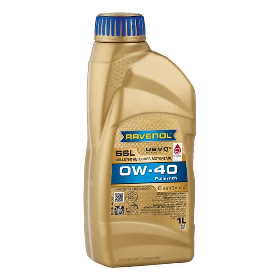 Моторное масло RAVENOL Super Synthetik Oel SSL SAE 0W-40 (1л), Объем, л: 1, фото 