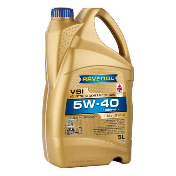 Моторное масло RAVENOL VSI SAE 5W-40 (5л), Объем, л: 5, фото 