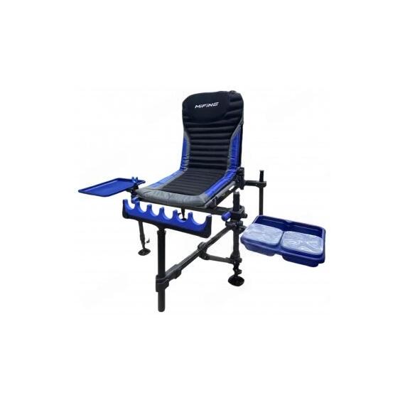 Кресло фидерное Mifine Vulcan 55090+ D-36 мм с обвесом, фото 