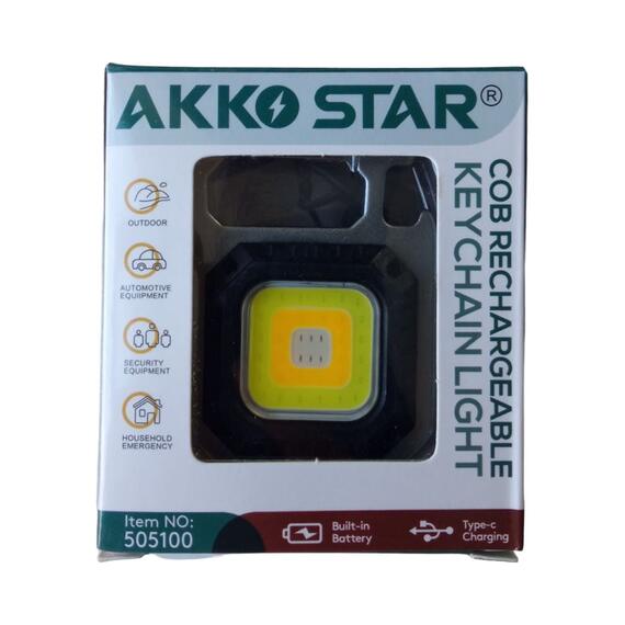 Мини фонарь для кемпинга AKKOSTAR AK505100 8W 400mAh, фото , изображение 6