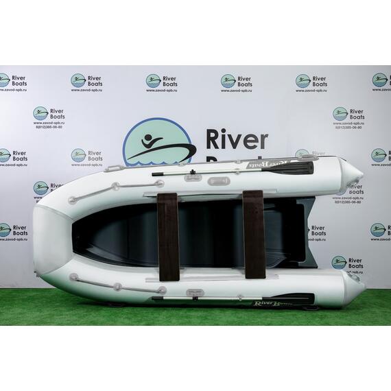 Надувная лодка РИБ RiverBoats RB 380 (белый), Цвет: белый, фото , изображение 3