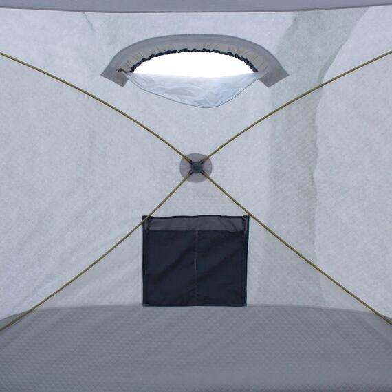 Зимняя палатка Медведь Куб 5 (2.5*2.5/2.0м) утеплённая (3-сл), фото , изображение 9