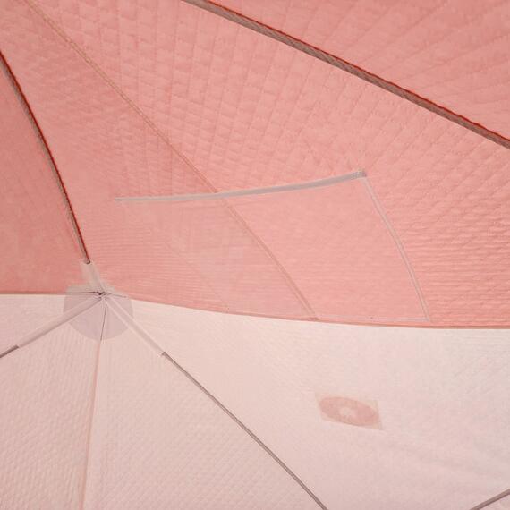 Зимняя палатка Медведь Куб 4 Люкс (2.3*2.3/2 м) утеплённая (3-сл) + Пол (ткань Оксфорд 210) + накидка, фото , изображение 10