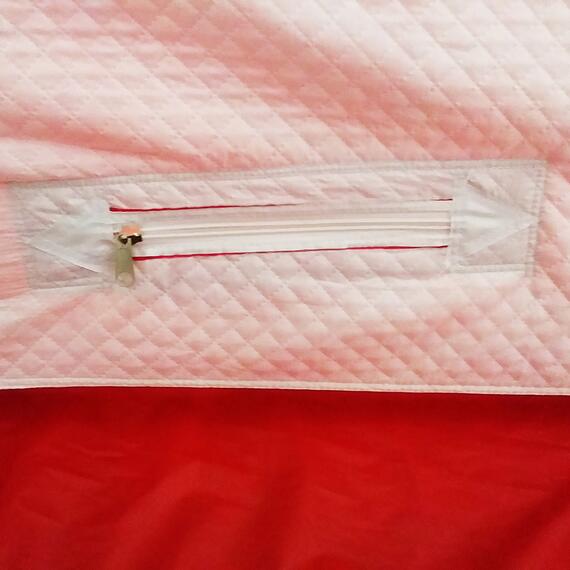 Зимняя палатка Медведь Куб 4 Люкс (2.3*2.3/2 м) утеплённая (3-сл) + Пол (ткань Оксфорд 210) + накидка, фото , изображение 21