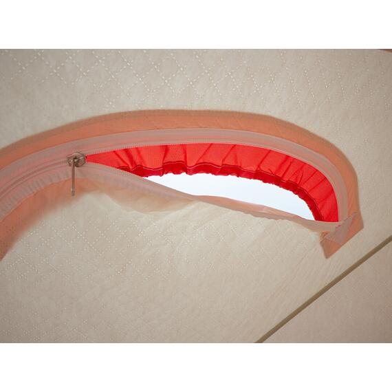 Зимняя палатка Медведь Куб 4 Люкс (2.3*2.3/2.0m) утеплённая (3-сл) + Пол (ткань Оксфорд 600D) + накидка, фото , изображение 19