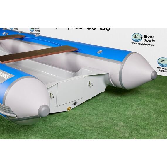 Надувная лодка РИБ RiverBoats RB 470 Встроенный рундук, фото , изображение 11