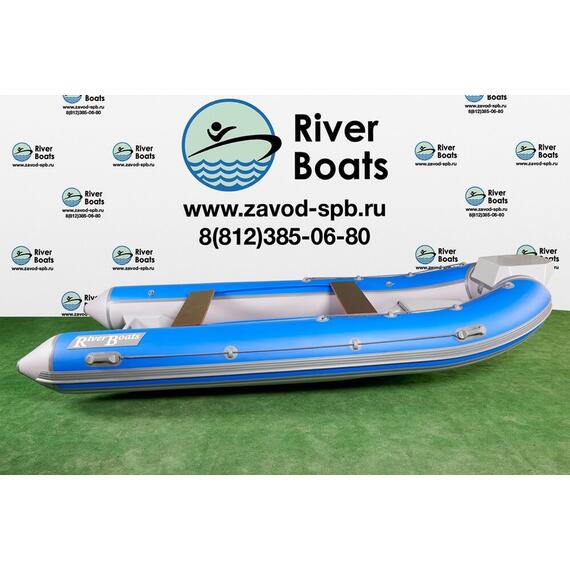 Надувная лодка РИБ RiverBoats RB 470 Встроенный рундук, фото , изображение 16