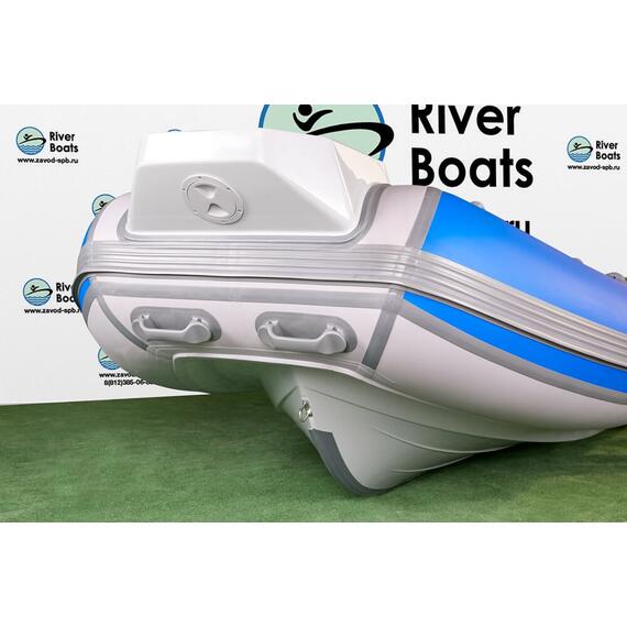 Надувная лодка РИБ RiverBoats RB 470 Встроенный рундук, фото , изображение 21