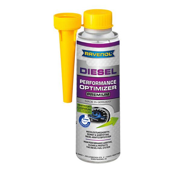 Комплексная присадка в дизельное топливо RAVENOL Diesel Performance Optimizer Premium (0,3 л), фото 