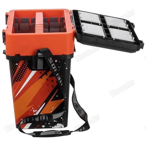 Ящик рыболовный зимний Helios Pike 19 л, фото , изображение 6