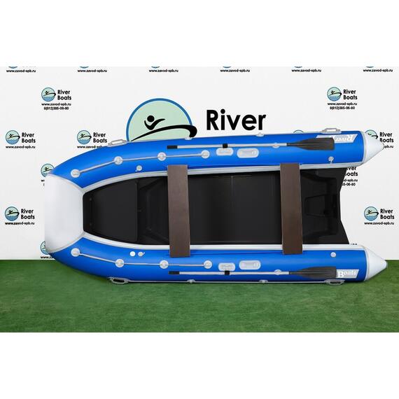Надувная лодка RiverBoats RB 380 Встроенный рундук (NEW), фото , изображение 3