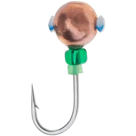 Мормышка Diskus 1035 Шар с отверстием мед, Цвет: медь, Диаметр, мм: 0,3, Вес, гр: 0.37, фото 