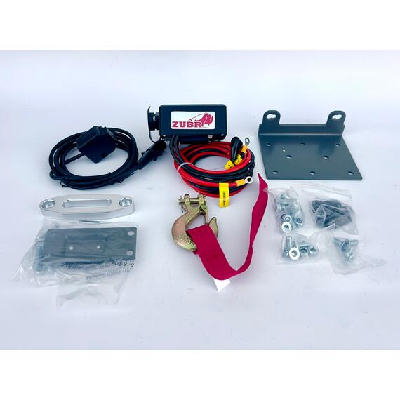 Лебедка ZUBR EWP2500A SR с синтетическим тросом, фото , изображение 2