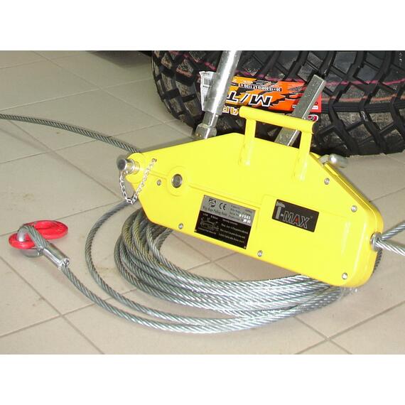 Лебедка механическая ручная T-max, фото , изображение 5