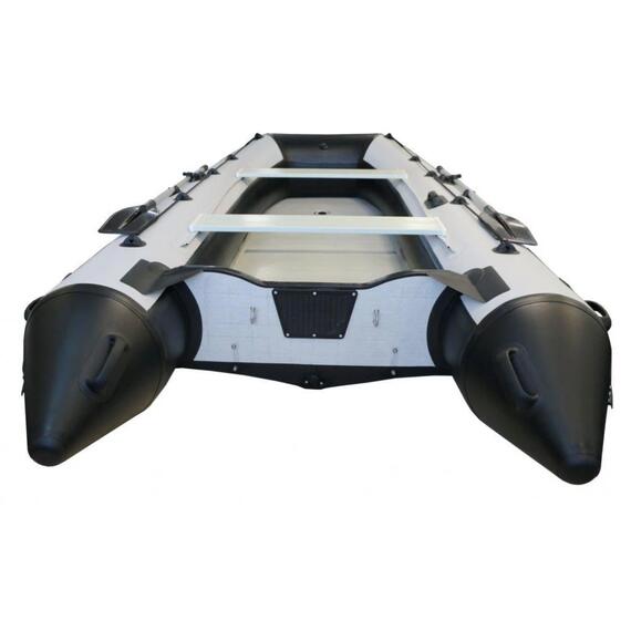 Надувная лодка Polar Bird 360M NEW Merlin Кречет (стеклокомпозит) черный/белый, Цвет: черный/белый, фото , изображение 5