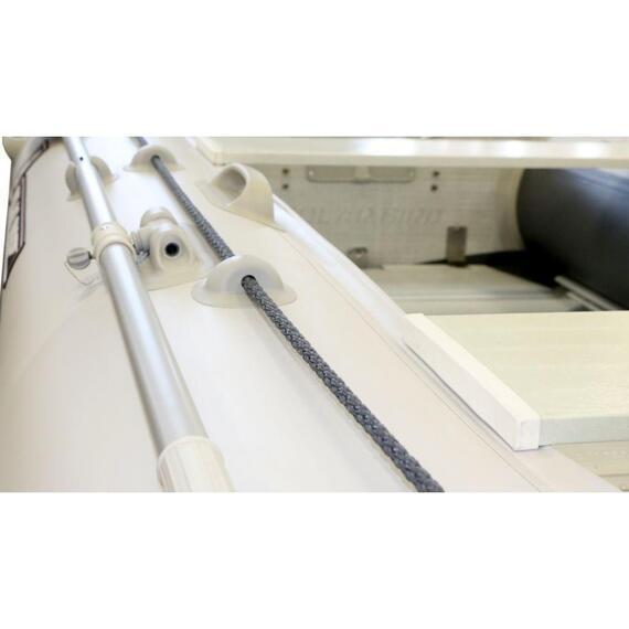 Надувная лодка Polar Bird 385M NEW Merlin Кречет (стеклокомпозит) серый/белый, Цвет: серый/белый, фото , изображение 4