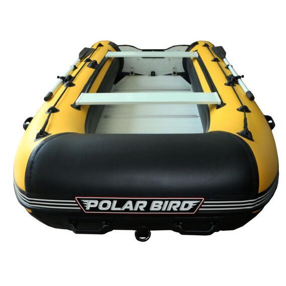 Надувная лодка Polar Bird 360M NEW Merlin Кречет (стеклокомпозит) черный/желтый, Цвет: черный/желтый, фото , изображение 3