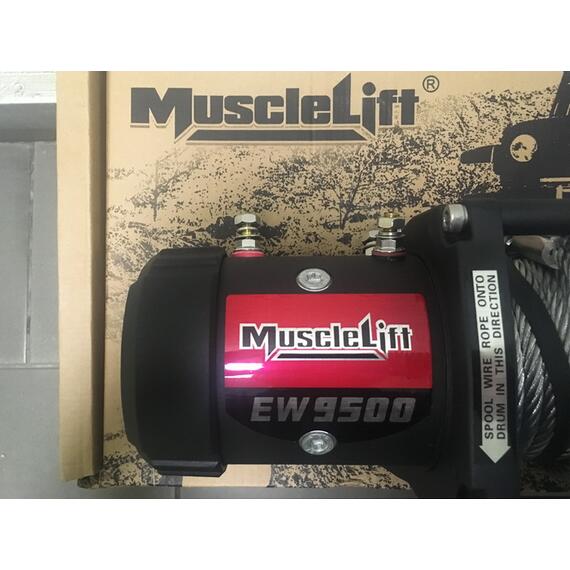 Лебедка T-max Musclelift EW-9500 со стальным тросом, фото , изображение 2